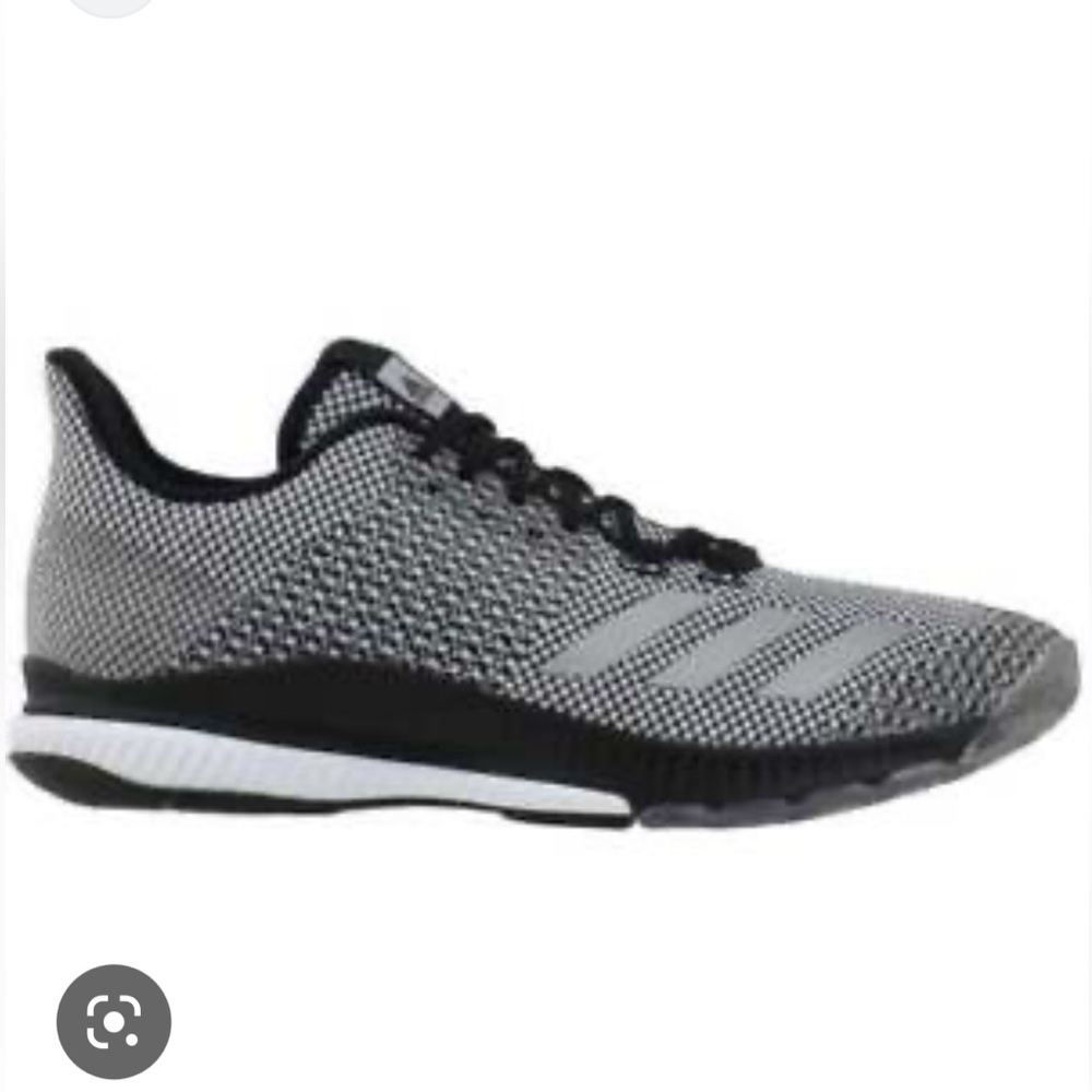Adidas Crazy Flight X Volleyball Shoes Womens 10.5 White Black Low Top CP8892